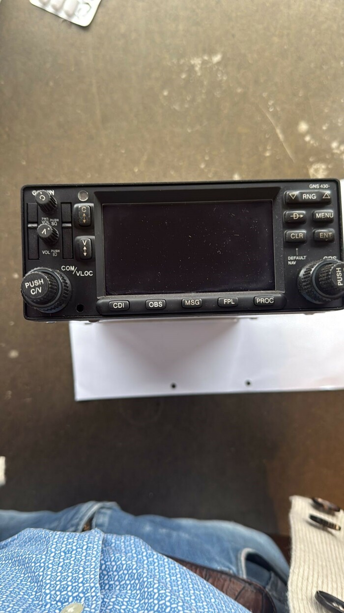 GNS430 NAV/COM/GPS (NON WAAS) GNS430 NAV/COM/GPS (NON WAAS)